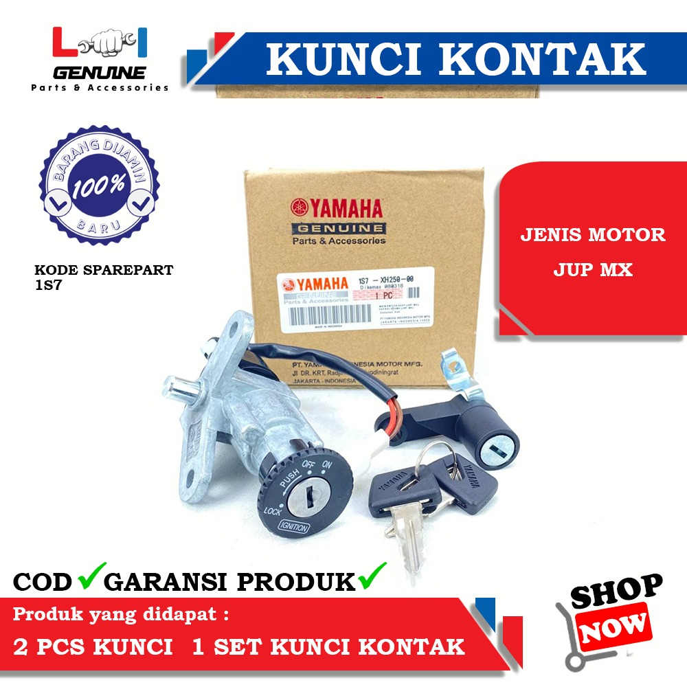 -LOI- KUNCI KONCI KONTAK SET KUNCI JOK YAMAHA JUPITER MX LAMA 1S7