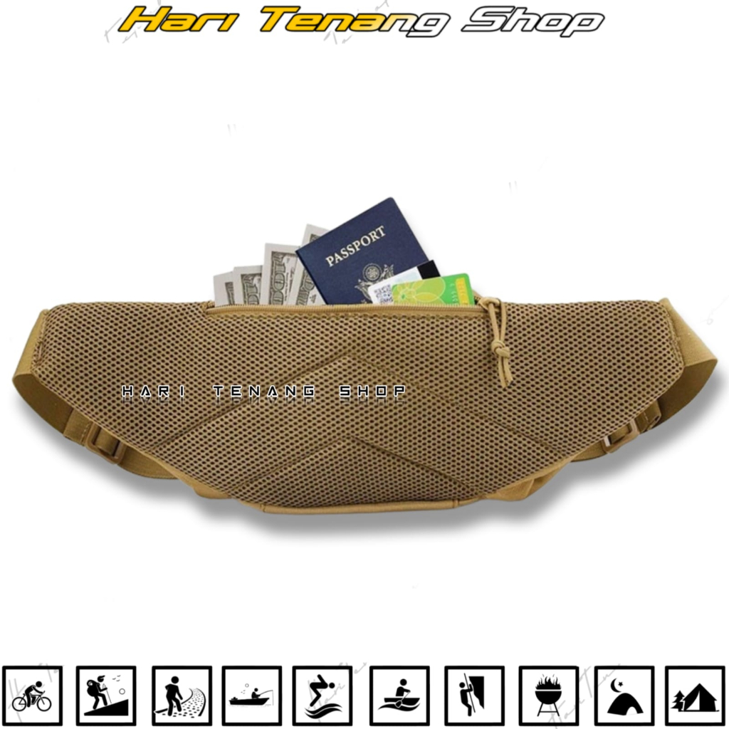 tas selempang pria/tas pinggang pria/tas tactical/tas hp/tas 258