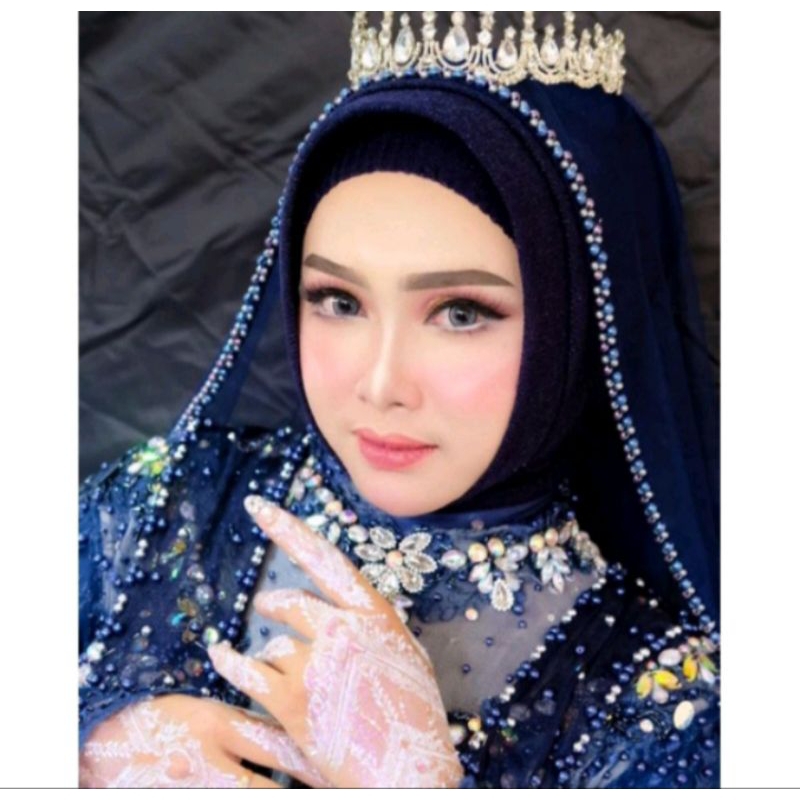 Slayer mutiara Slayer pengantin Slayer wedding Slayer akad Veil mutiara Veil wedding Slayer murah Slayer viral