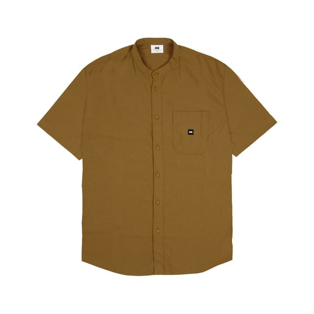 KEMEJA EVIL ARMY "WALTZ E23 CAMEL" HOOPS BANJARBARU