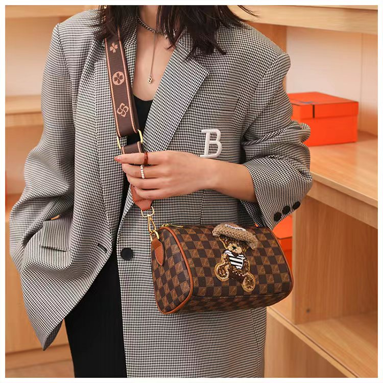 BJ66410 - SQUARE/FLOWER TAS SLEMPANG JINJING TOTEBAG HANDBAG TAS WANITA FASHION IMPORT MODIS ELEGAN TERMURAH TERLARIS TERBARU BAGSTORE JAKARTA TAS BATAM  ZCJ6410