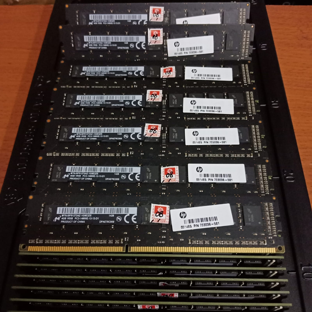 Ram/Memory server 4Gb ECC UDIMM-DDR3 PC3-14900E FOR XEON SKYNIX Murah meriah bergaransi