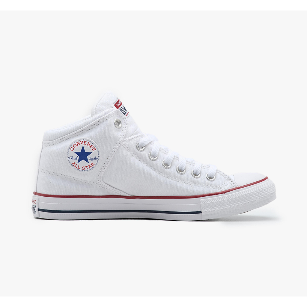 Converse CTAS High Street Men's Sneakers White Red Clematis Blue