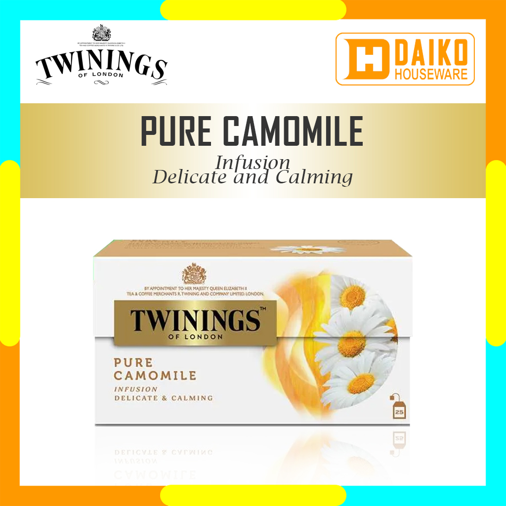 Infused Water Twinings Pure Camomile 25 x 2gr Minuman Infus Kantong