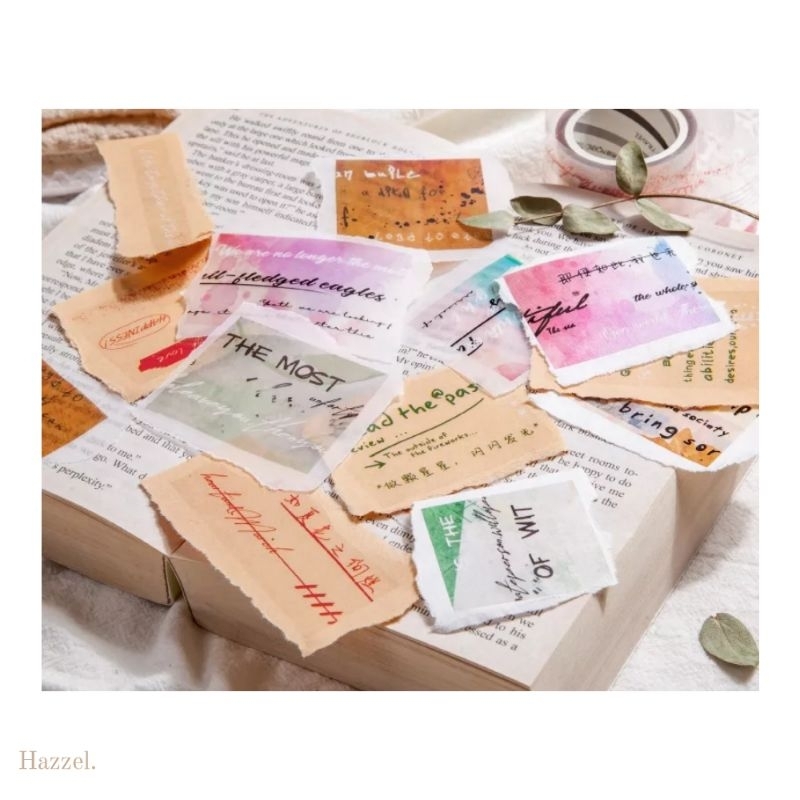 

PET Tape Life Sketch • Masking Tape untuk Journaling Jurnal Journal Scrapbook