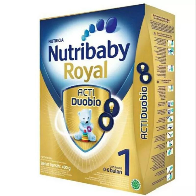 Nutricia Nutribaby Royal 1 Susu Bayi Bubuk 0-6 Bulan 400gr