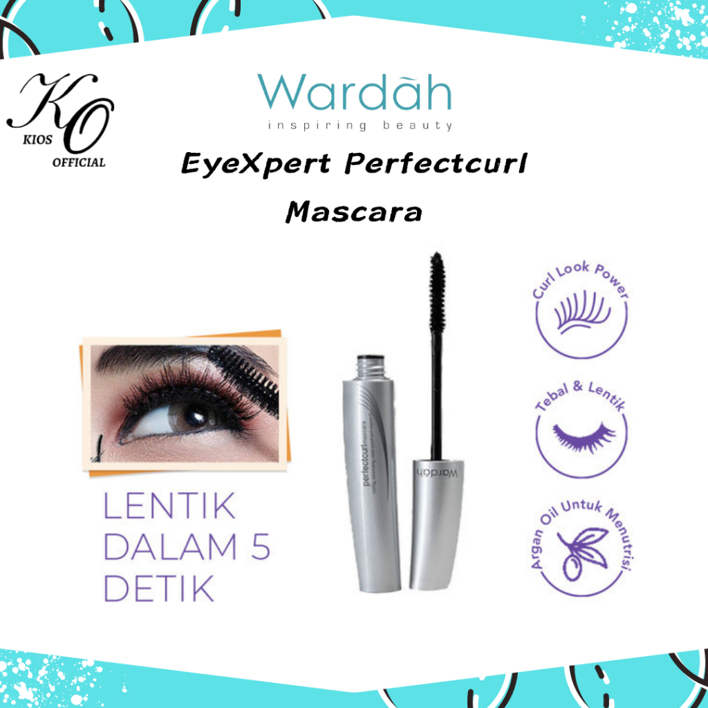 Wardah Eyexpert Perfectcurl Mascara 7g | Maskara