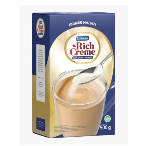 

Ellenka Rich Creme Non Dairy Creamer 500gr Krimer Nabati