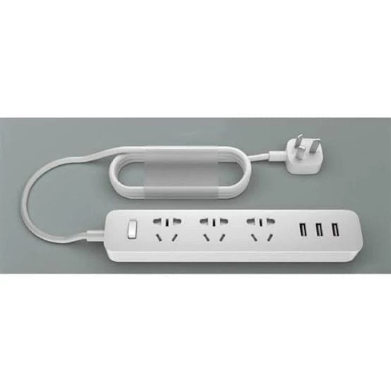 MI POWER STRIP ADAPTOR 3 LUBANG 3 USB