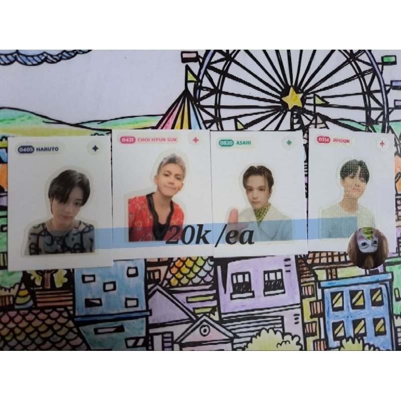 sticker treasure POB YG SELECT