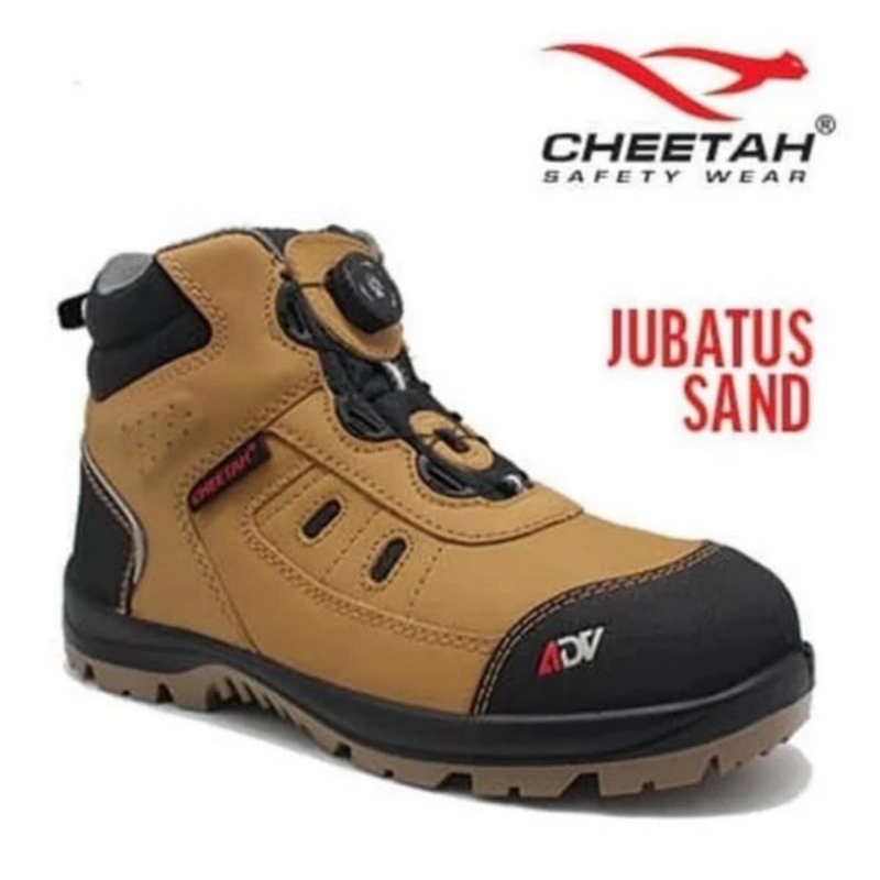 Sepatu Safety Cheetah 6112K / Safety Shoes Cheetah Jubatus Original