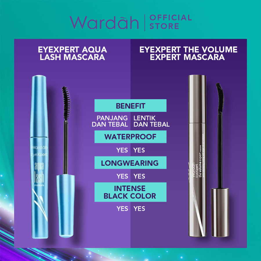 Wardah Eyexpert The Volume Expert Mascara 7g | Maskara