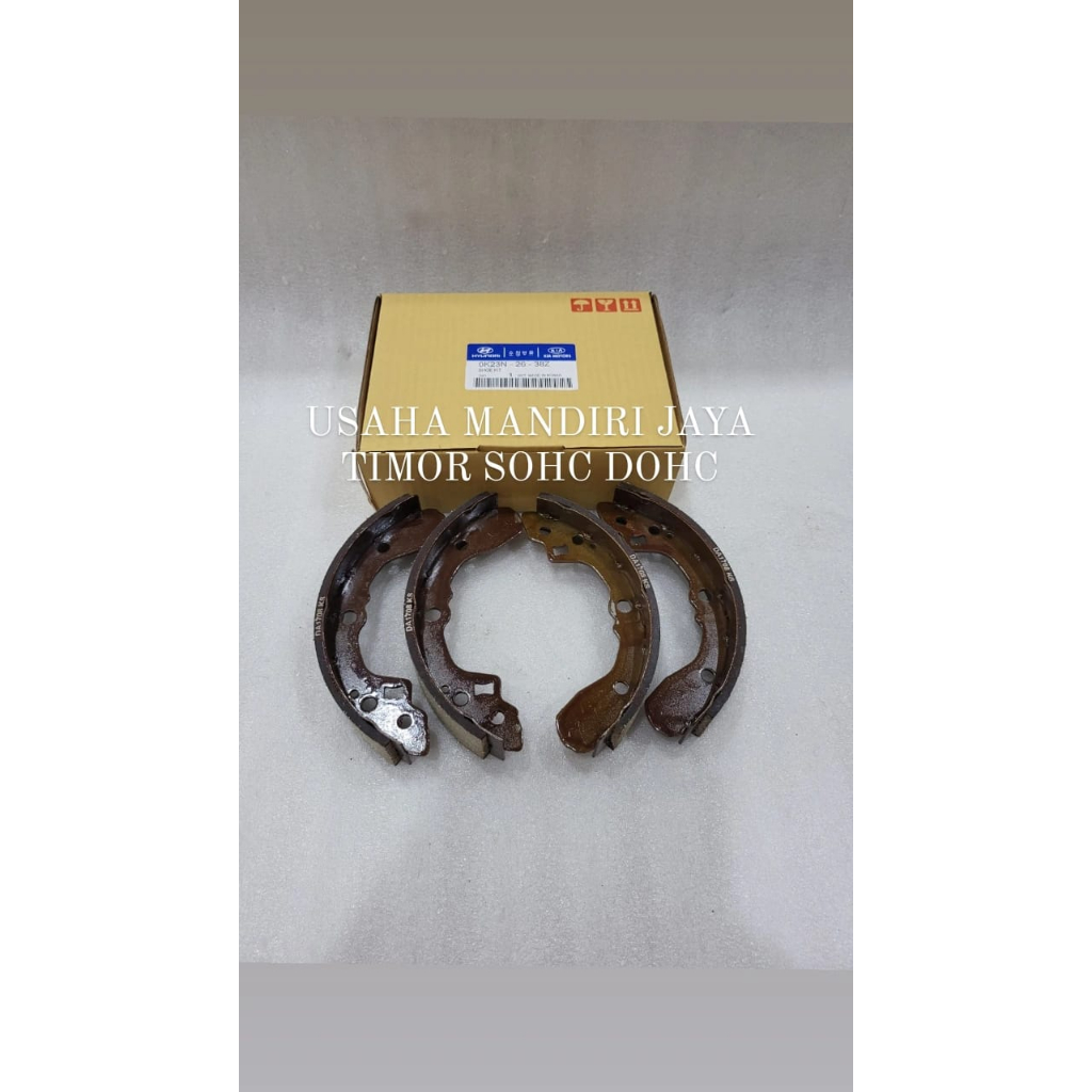 KAMPAS REM BELAKANG BRAKE SHOE TIMOR SOHC DOHC OK23N-26-38Z