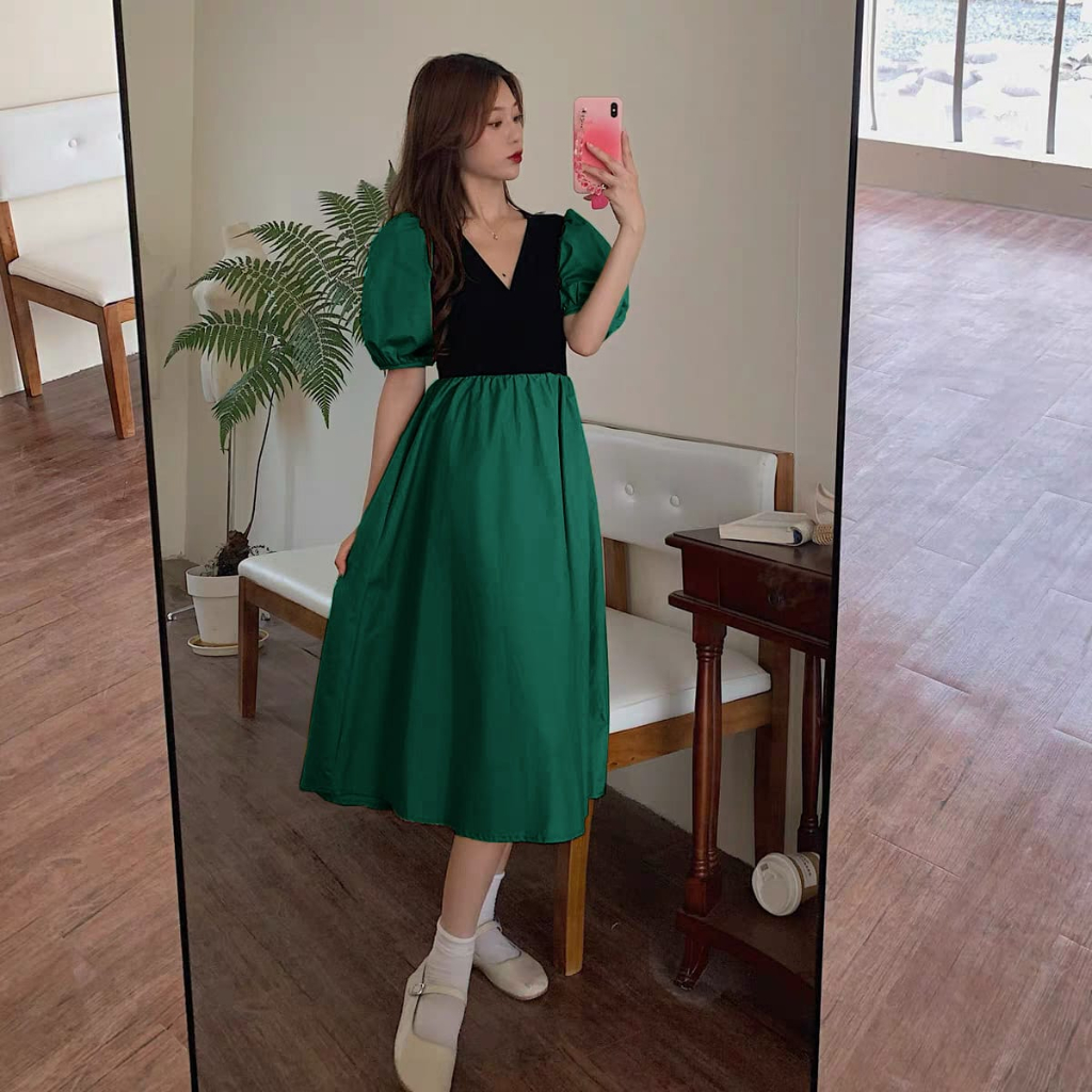 FWG - DRESS HAMIRA / DRESS WANITA / LONGDRESS / DRESS KONDANGAN / DRESS / BAJU WANITA / DRESS KOREA STYLE