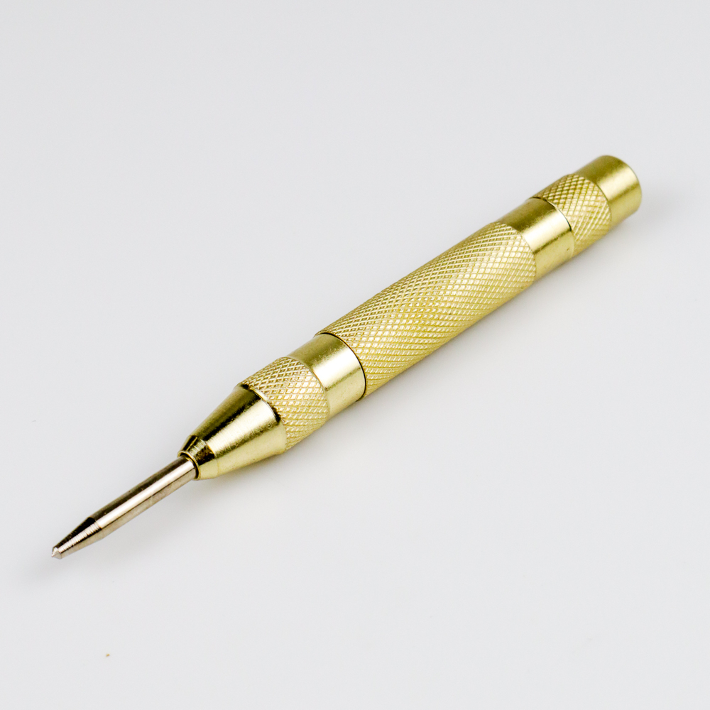 Taffware Automatic Center Punch Penanda Titik Bor - Golden