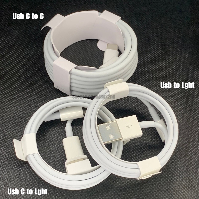 Kabel Usb-C to iP/ Usb to iP/ Usb-C to C Charge Cable