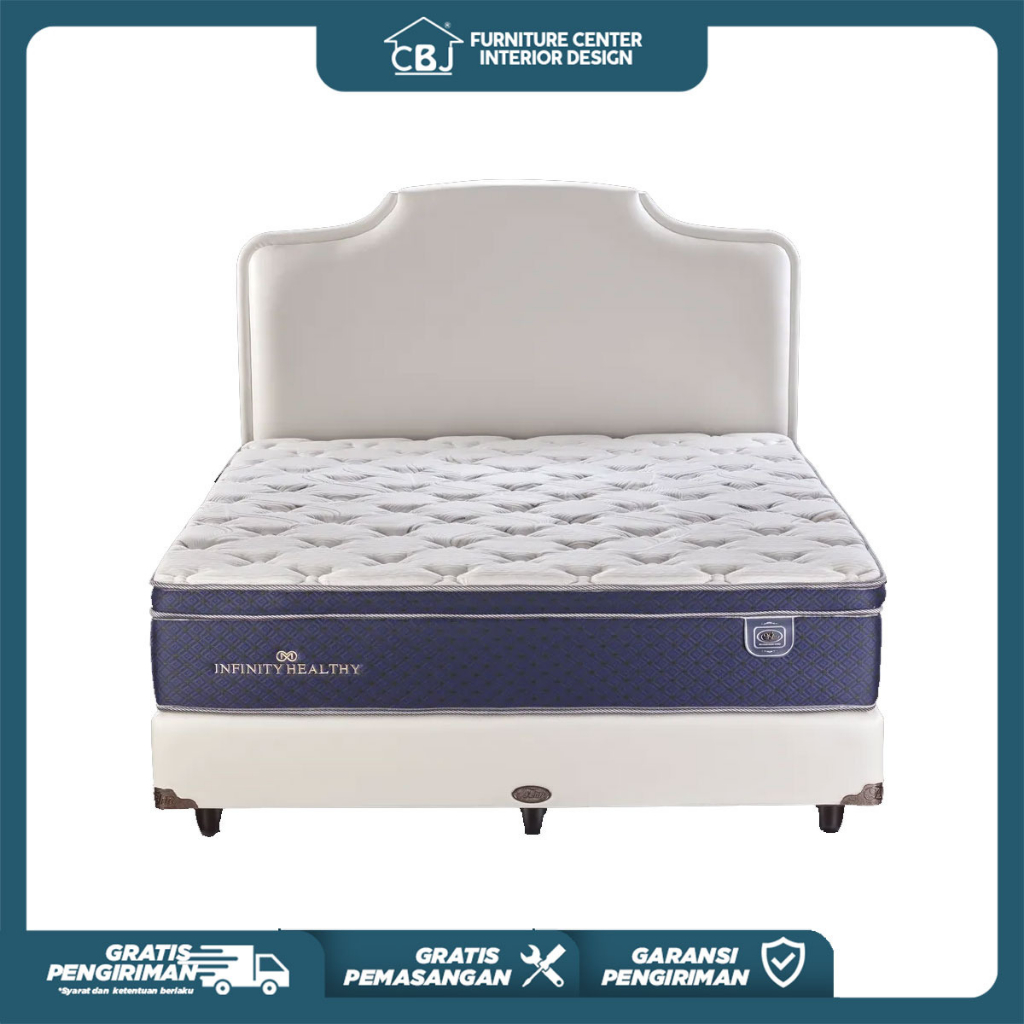 Elite Kasur Springbed Infinity Healthy - Full Set  - Khusus Jabodetabek