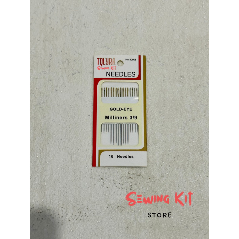 jarum tangan mas / jarum jahit tangan regal murah / jarum jahit regal gold eye READY MAKASSAR