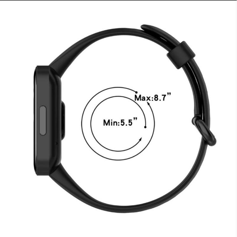 Strap Xiaomi Redmi Watch 2 Lite Tali Jam Silicone Soft Silikon