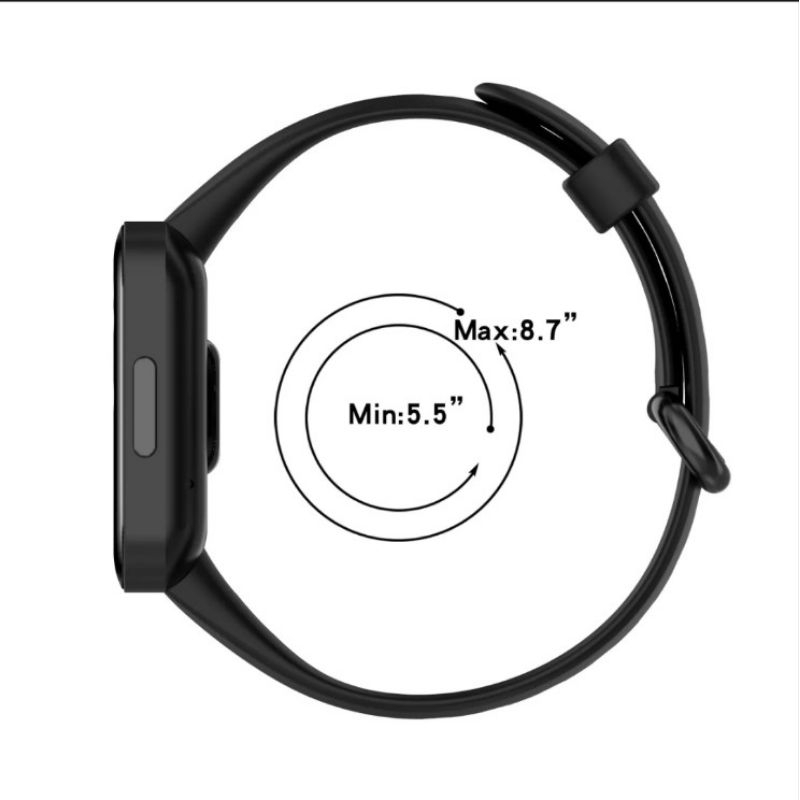 Strap Xiaomi Redmi Watch 2 Lite Tali Jam Silicone Soft Silikon