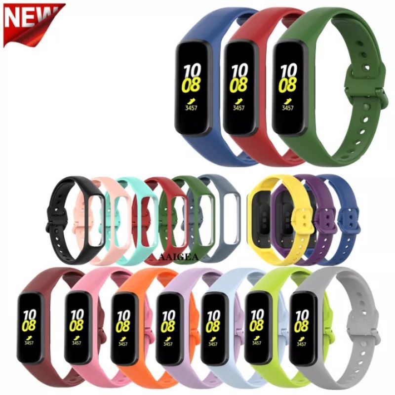 Strap Samsung Galaxy Fit 2 Fit2 SM-R220 Tali Jam Silicone Soft Silikon