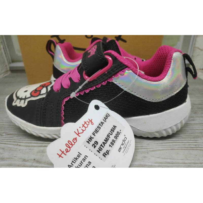 SEPATU ANDO ANAK KARAKTER HELLO KITTY HARGA OBRAL