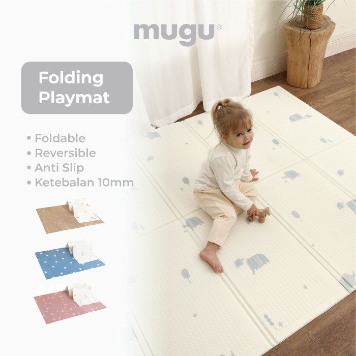 Mugu - Folding Playmat / Matras Bayi Lipat / Karpet Lipat Bayi Anak