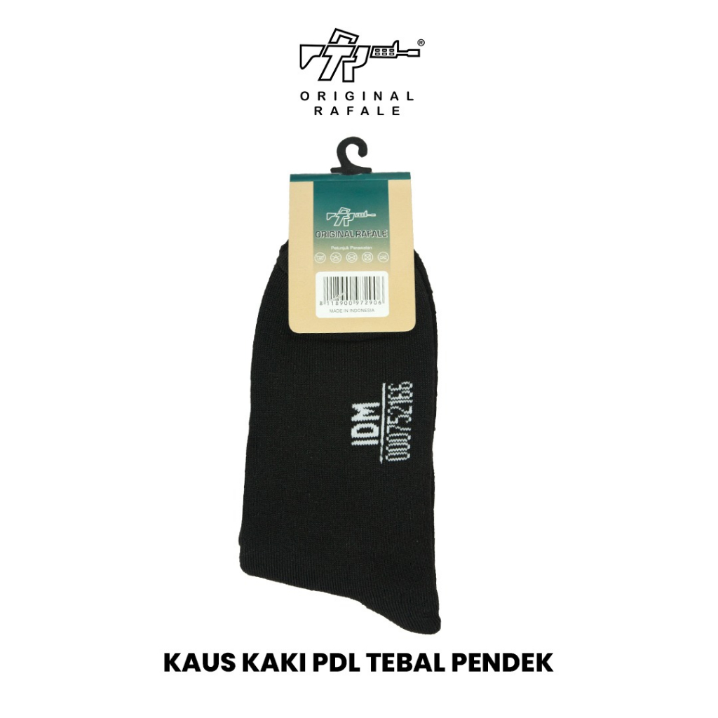 Kaus Kaki PDL / PDH Original Rafale Tebal / Kaos Kaki Tactical Pol PP TNI POLRI Pria Wanita