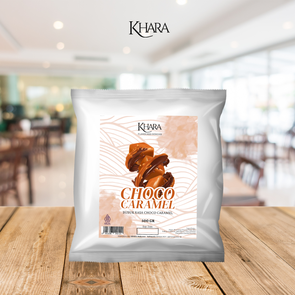 

Bubuk Minuman Rasa Choco Caramel 500gr - Khara Choco Caramel Flavoured Powder