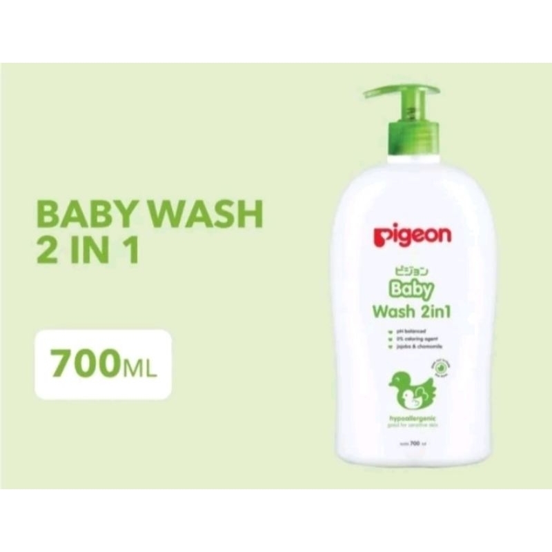 Pigeon Baby Wash 2in1 200ml Hypoallergenic