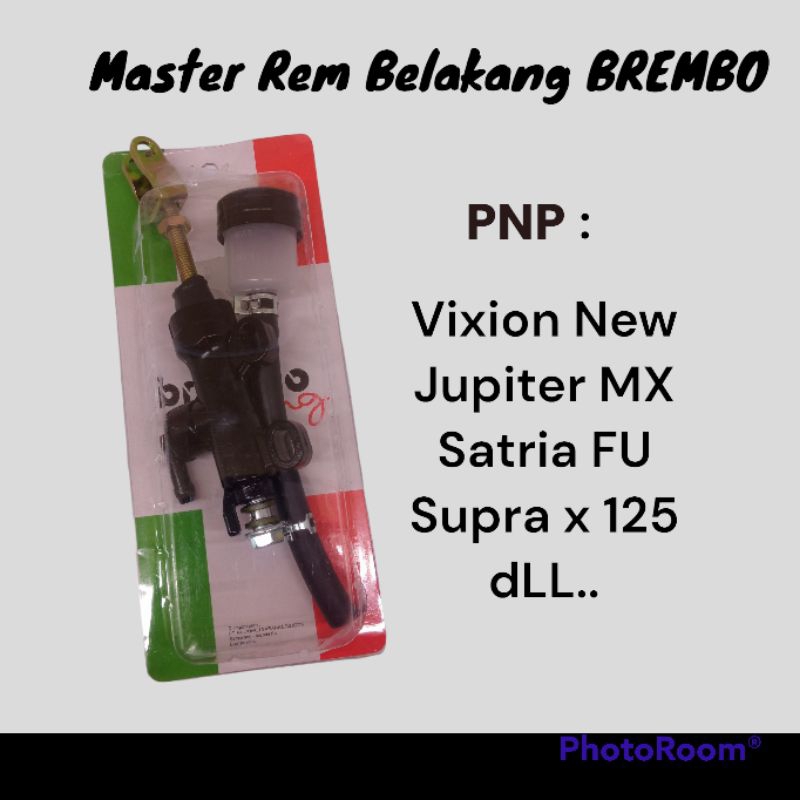 TONJOKAN MASTER REM BELAKANG VARIASI BREMBO assy PNP VIXION New,tiger,Mx New, mx king, satria fu, su