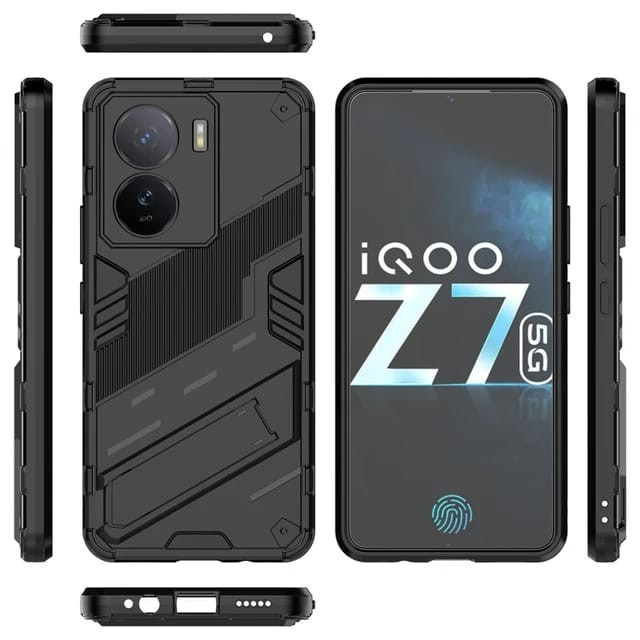 Case IQOO Z7 Z7X 5G Hybrid Kickstand Cyberpunk Series