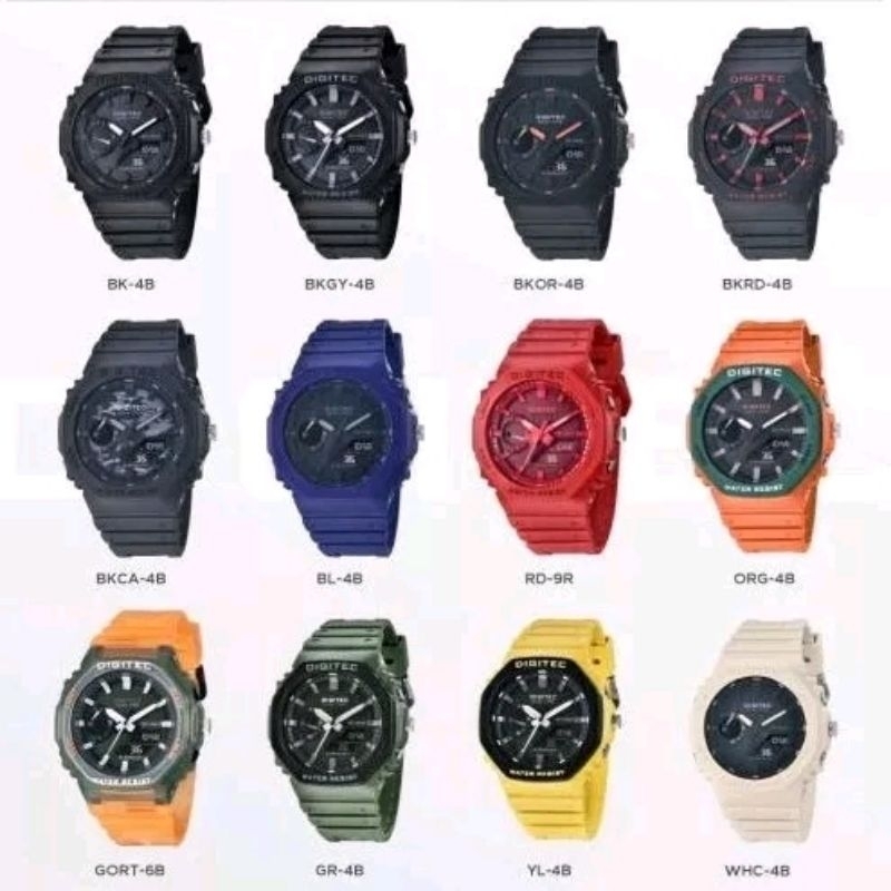 DIGITEC DA 3119 / DA-3119 / DA3119 /DA 2119 / DA2119/ DG2119 / DG 2119/ DA 3119 Watch DG Jam Tangan ORIGINAL