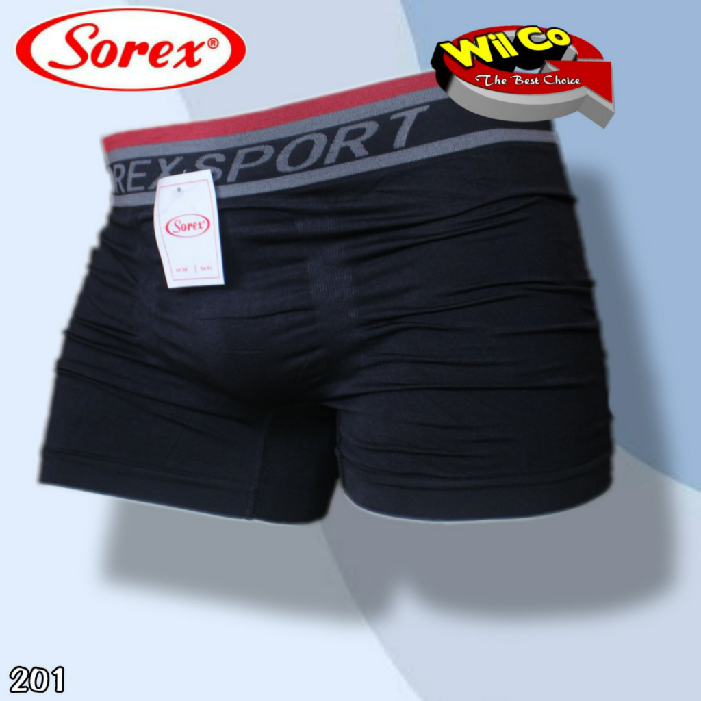 K201D ( HARGA 2 PCS ) CELANA DALAM PRIA BOXER SIZE M - XXL