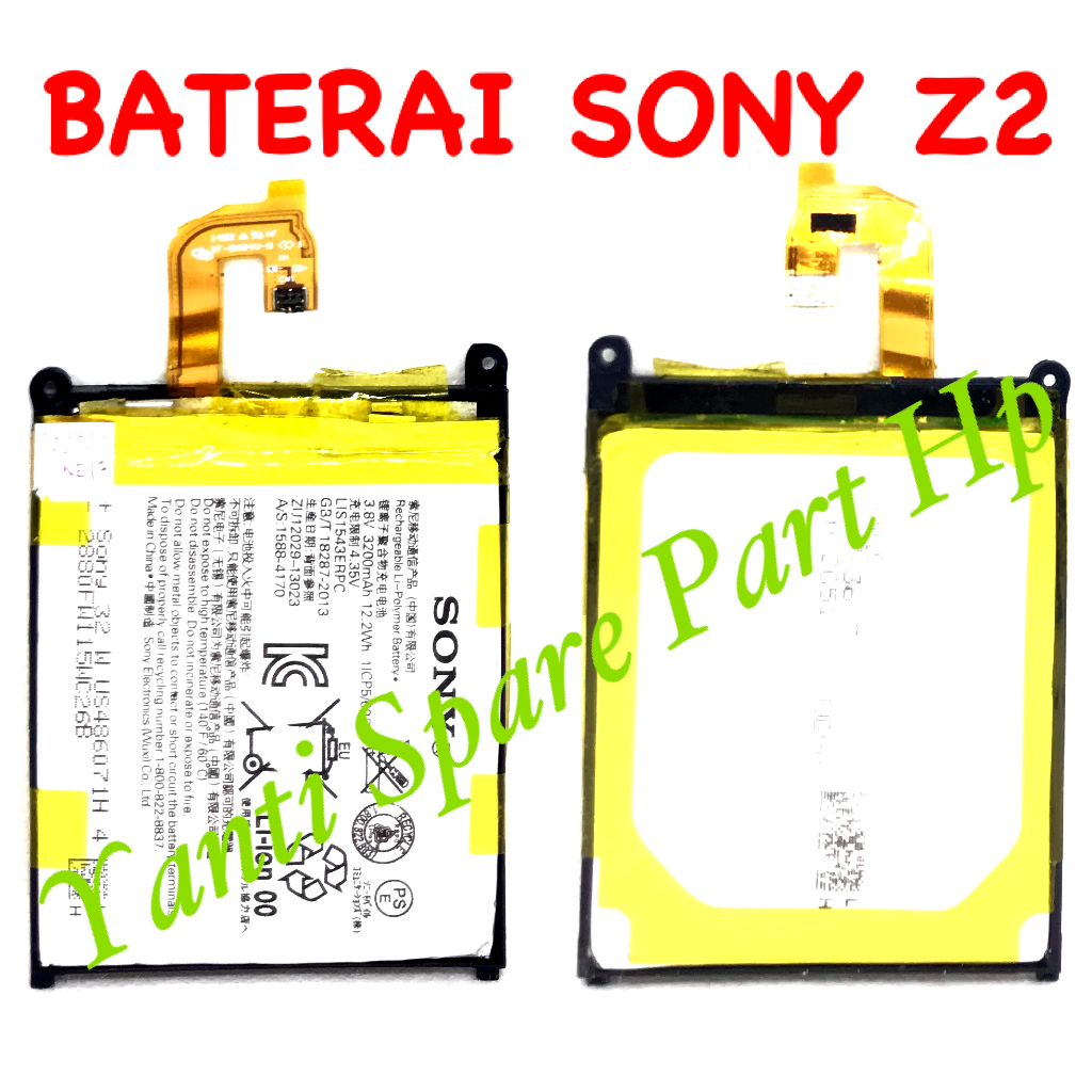 Baterai Sony Z2 L50W D6502 D6503 D6543 Original New