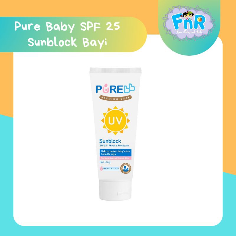 Pure Sunblock Anak Murni | Sunblock Anak Murni  SPF 25 | Solusi Perlindungan Kulit yang Menarik