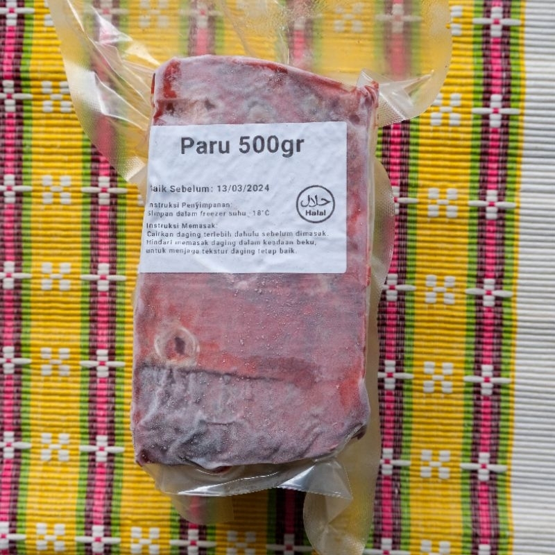 

Daging Sapi Paru (500gram)