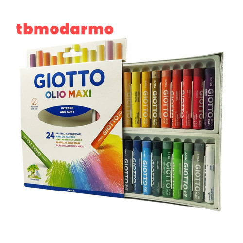 

Tbmo Giotto Oil Pastel 11MM 24 Colour Box New Packing Bantex 293800