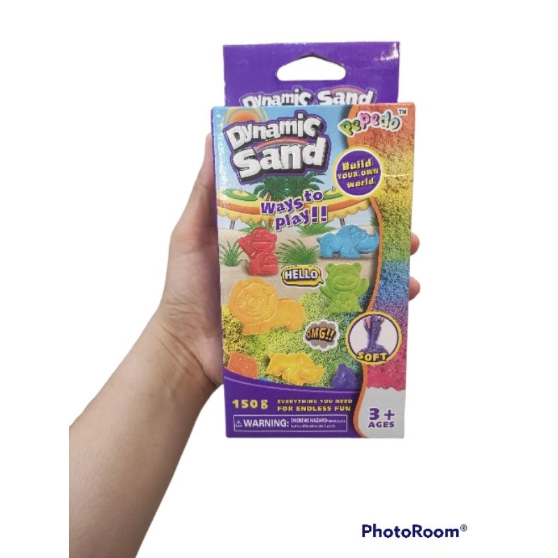 mainan pasir dynamic sand