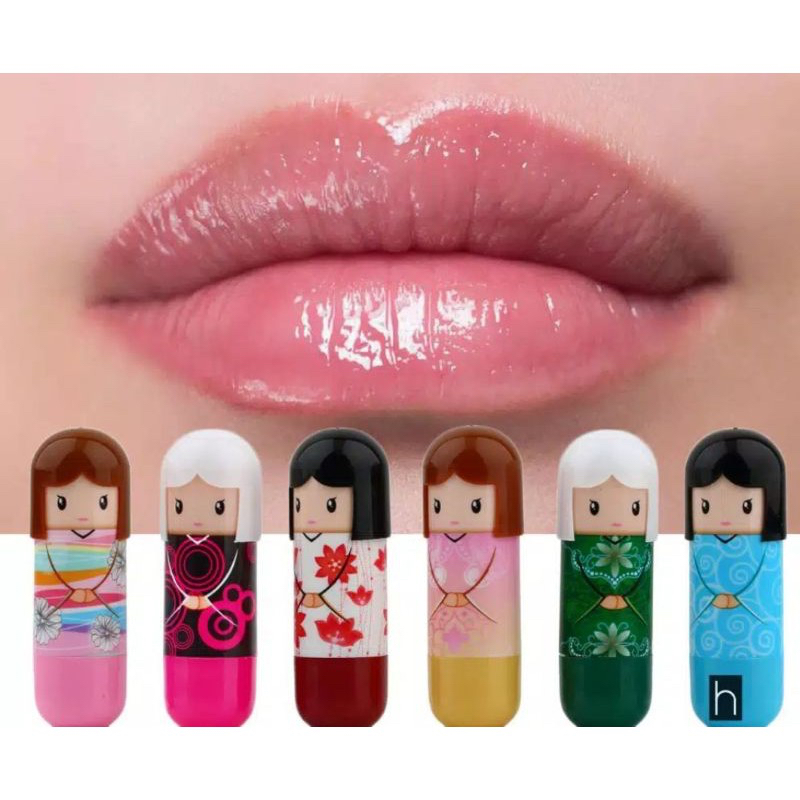 `ღ´ PHINKL `ღ´ LOVES ME lip balm boneka pelembab bibir lipgloss lipbalm lipoil