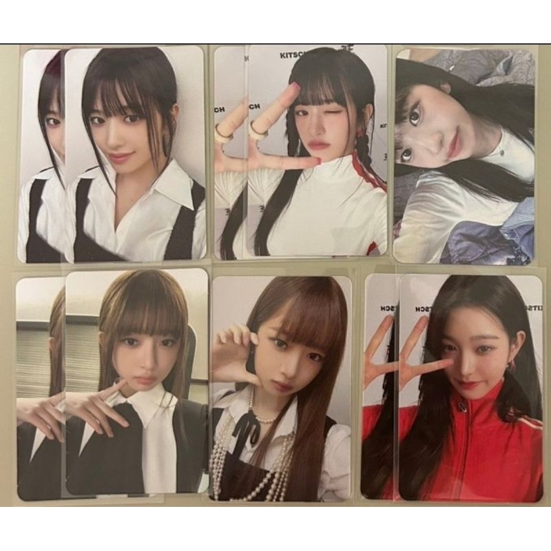 photocard ive i am pc iam wonyoung leeseo yujin gaeul liz rei ktown jewel underprice benefit beatroa