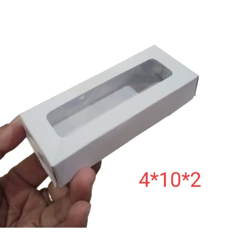 

Box ukuran 4*10*2 harga per pcs