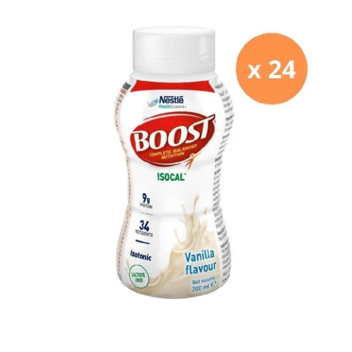 

Nestle Boost Isocal Adult Nutritional Bottle Drink - Vanilla 24x200ml