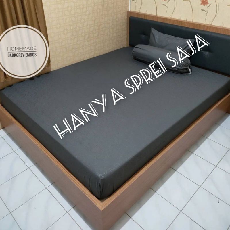 SPREI POLOS EMBOS 180 ,160 ,120 ,HOME MADE ( HANYA SPREI SAJA )