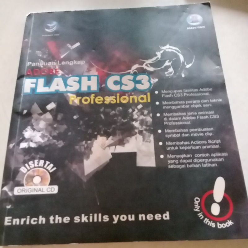 Buku panduan lengkap ADOBE FLASH CS3 Propesional