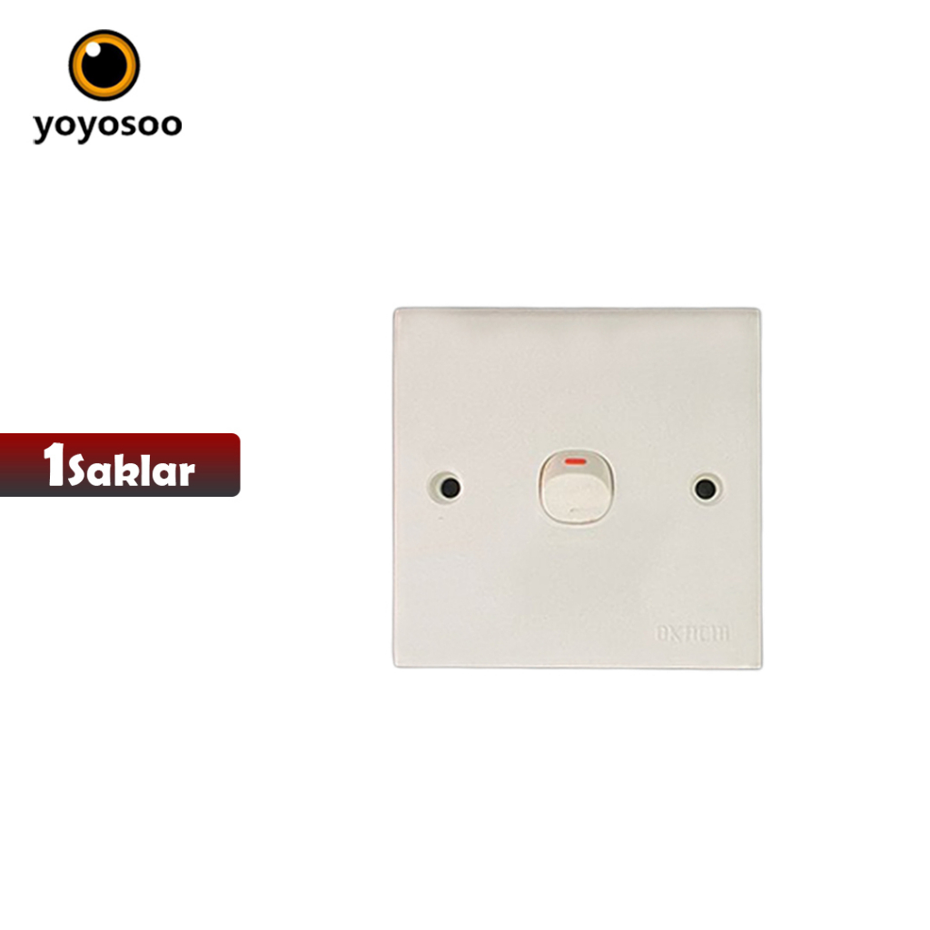 CUCI GUDANG SAKLAR DINDING MODEL CLIPSAL GRATIS 2 BAUT  CLASSIC SWITCH 1-3 G - YOYOSOO