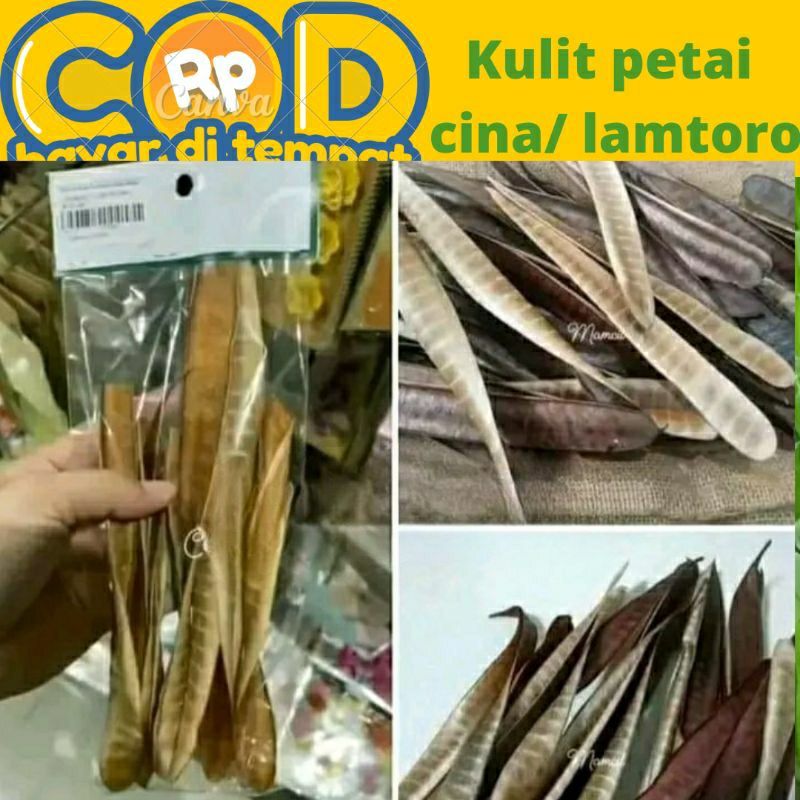 

kulit petai cina kering/lamtoro/ mlandingan 100 gram