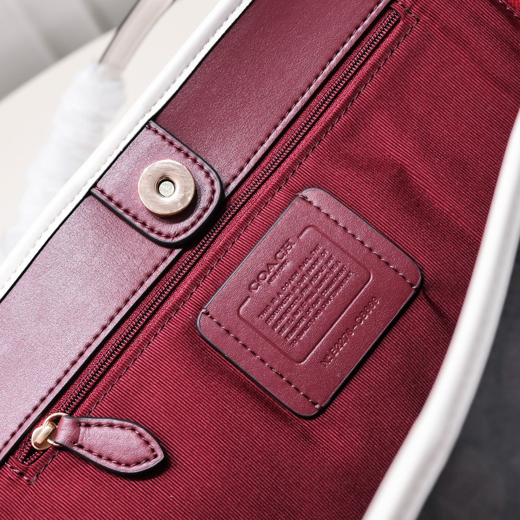 CB869 coach print style ladies shoulder bag tote shopping bag