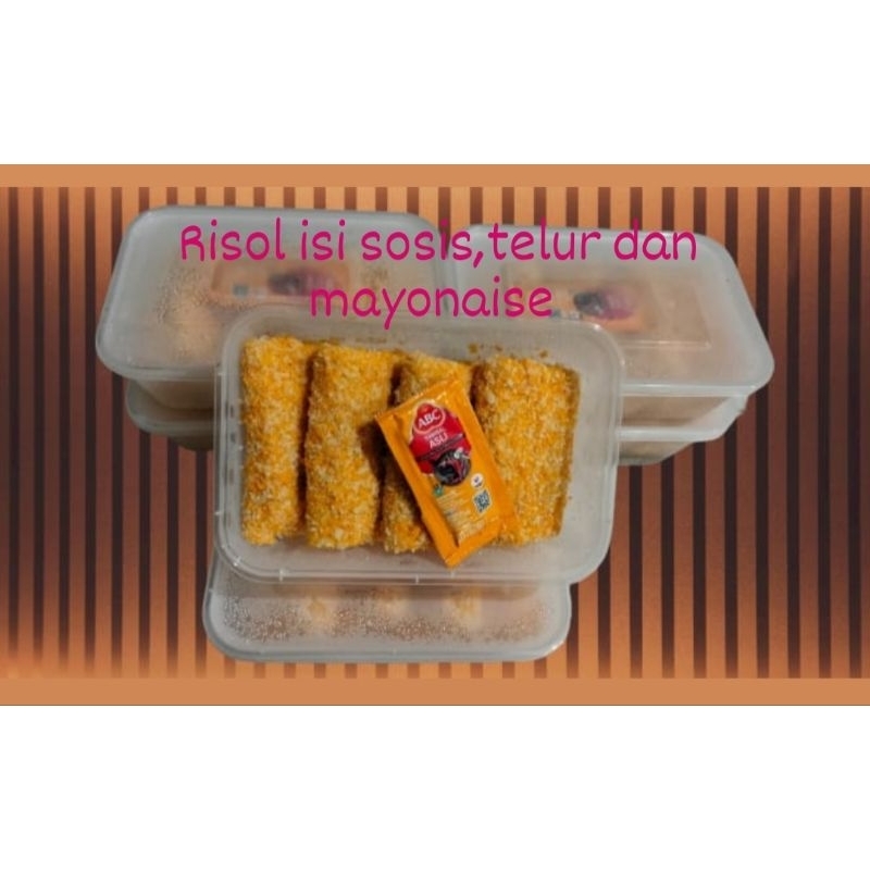 

Risol isi Sosis dan Mayo