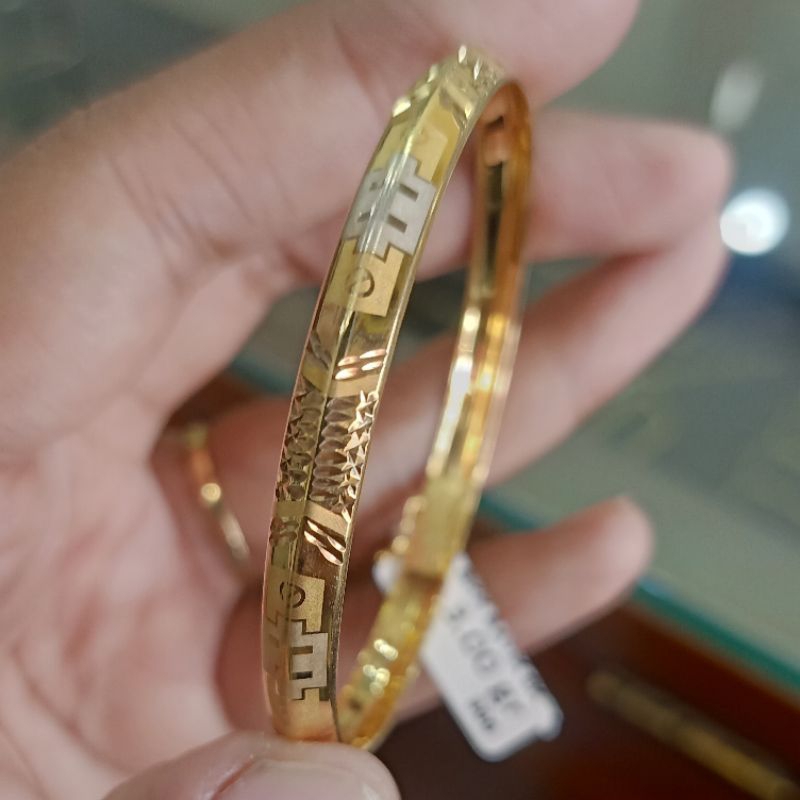 Gelang Emas Muda Model Terbaru Kadar 6 Karat 300